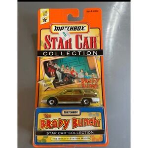 Matchbox 1997 The Brady Bunch Station Wagon Star‎ Car Collection NOS NIP